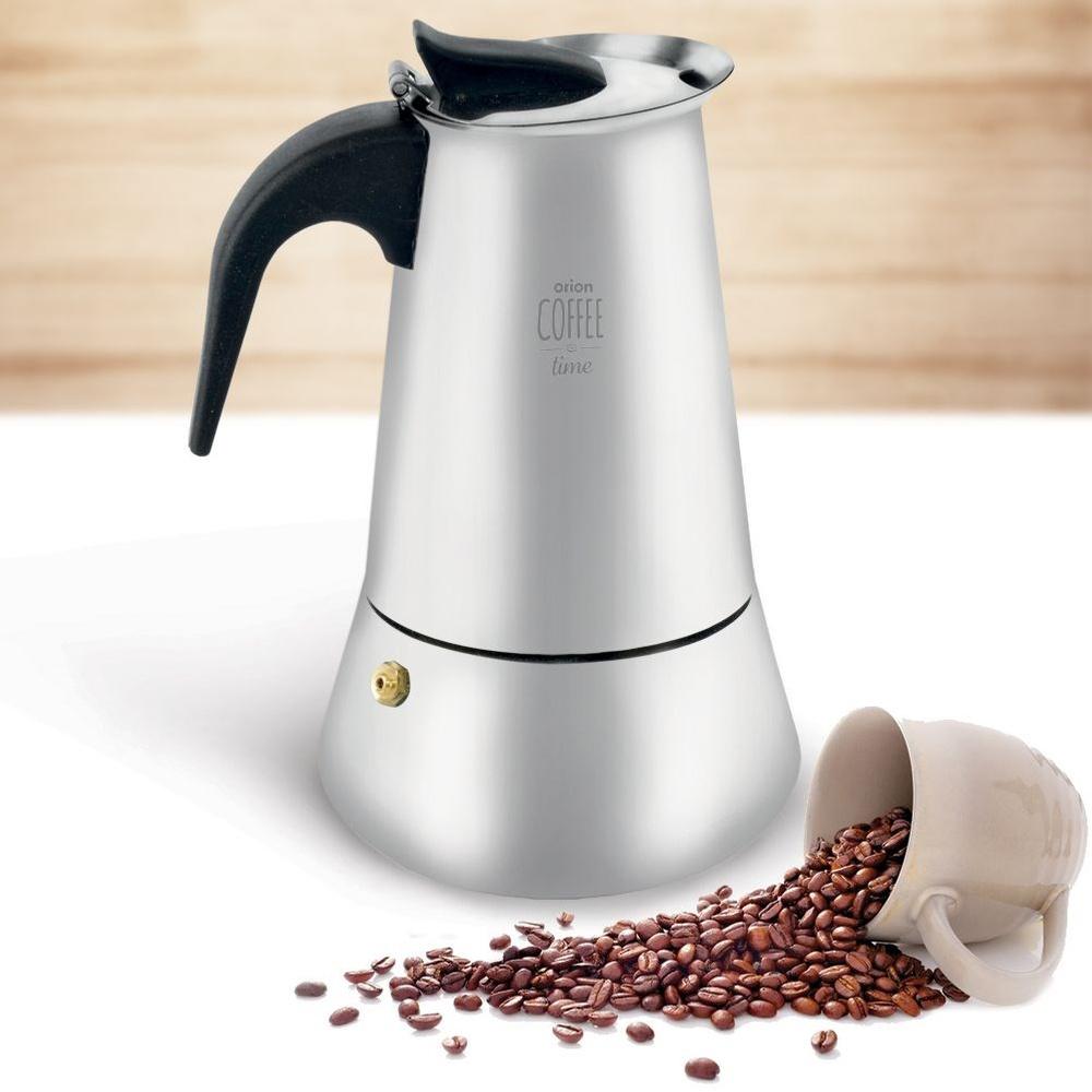 Steel coffee maker 450 ml