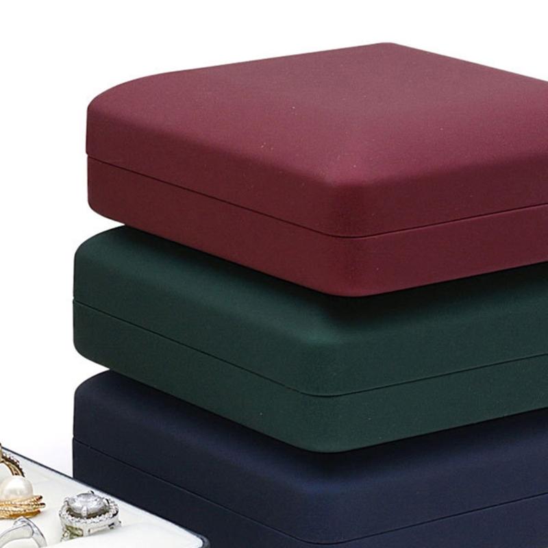 Jewelry-Ring Organizer Box Portable Small Storage Display-Case Fashion Ring Tray Holder Showcase for Travel or Home