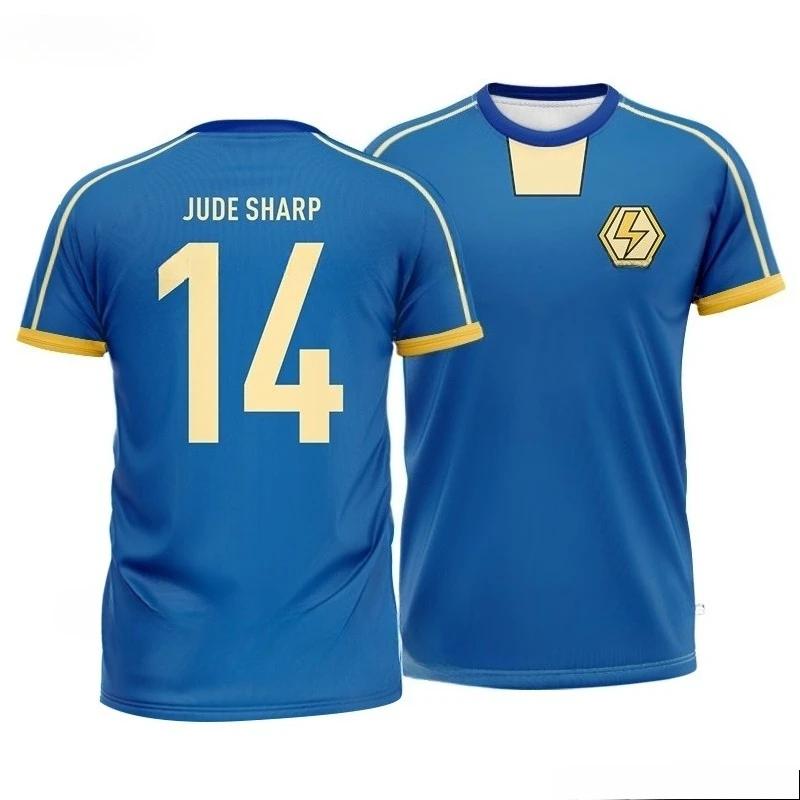 Summer new style football team uniform style 3D printed T-shirt for men- streetwear,outdoor leisure,sports and training clothing