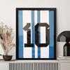 1PC Horizontal Desktop Showcase Classic Shadow Box for  Sports Shirts Office Decor Acrylic Ideal for Football 2 Sizes