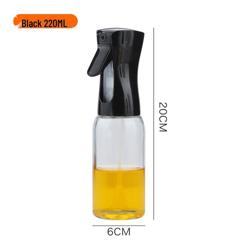 ZISIZ Kitchen Glass Oil Sprayer Bottle (4-Pack)
