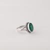 Natural Green Onyx Gemstone 925 Solid Silver Designer Handmade Jewelry Ring For Anniversary Gift RR-84-18