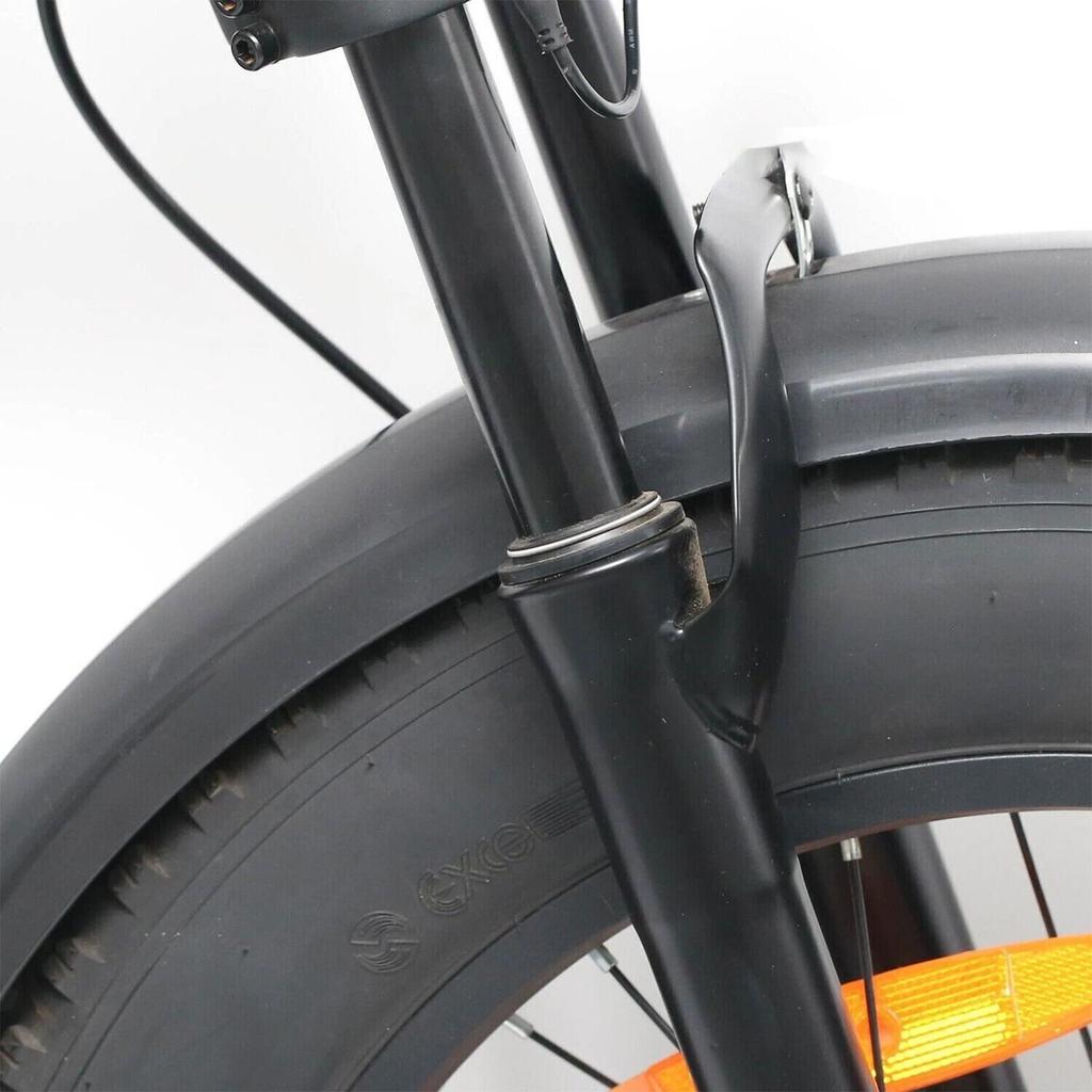 Electric Bicycle EMOKO C93 Pro 20" 1000W Motor Fully Suspended Adult Electric Bicycle 48V 35AH Max Range 150Km 7 Speed Black