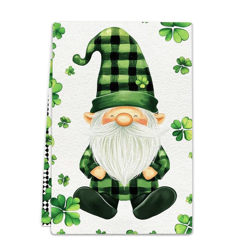 JIT Dropshipping Thanksgiving & Halloween Microfiber Kitchen Towels - Holiday Decorative Dish Towels