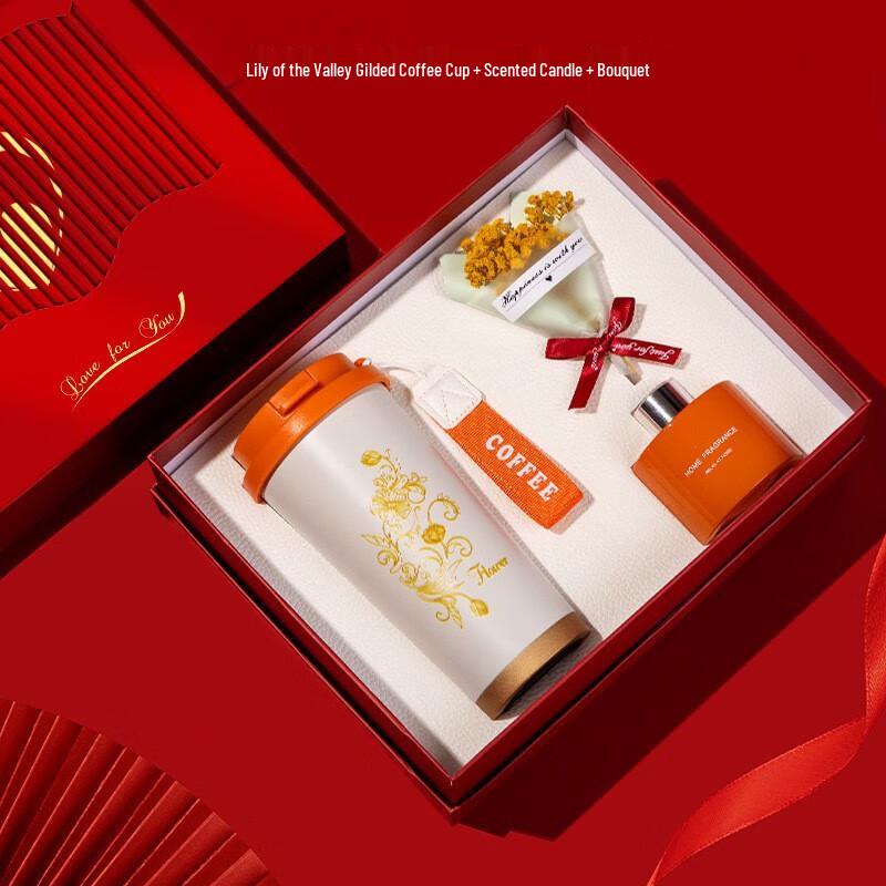 Lily of the Valley Coffee Cup Gift Set