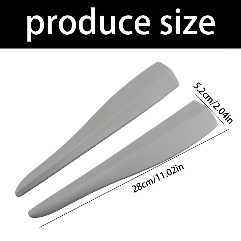 Rubber Crash Guards Anti-Collision Decoration Strips for Vehicle Bumpers Scratch Proof Universal Bumper Guard
