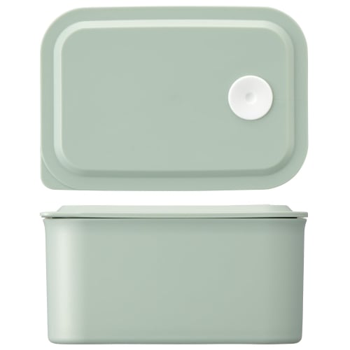Skater Bento Box Mini Container 1 Tier 320ml Microwave Safe with Lid Lunch Case Lunch Box Sepia Green PL32B