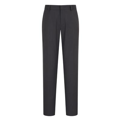 FERRAROMILANO Cotton Blend Stretch Slacks Charcoal (Am0Fbps10138)