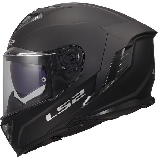LS2 FF818 Dual Visor Full Face Motorcycle Helmet with Anti-Fog and Large Spoiler for Men & Women, All-Season, Racing Design.