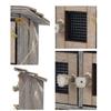 Realistic Wood Chicken Nest Doll House Furniture Miniature Farmhouse Backyard Scene Landscape Ornament For Craft Project