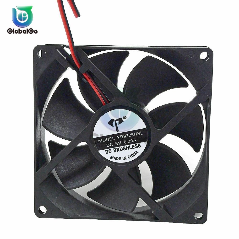5V 12V 24V 48V 90mm 120mm 9225 12025 Sleeve/Ball Cooling Fan FG PWM USB 2PIN 3PIN 4PIN DC Cooler Fan for PC Computer Case