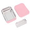 Stainless Steel Lunch Box 850ml Leakproof Sealed Bento Box with Movable Divider for School Office Picnic