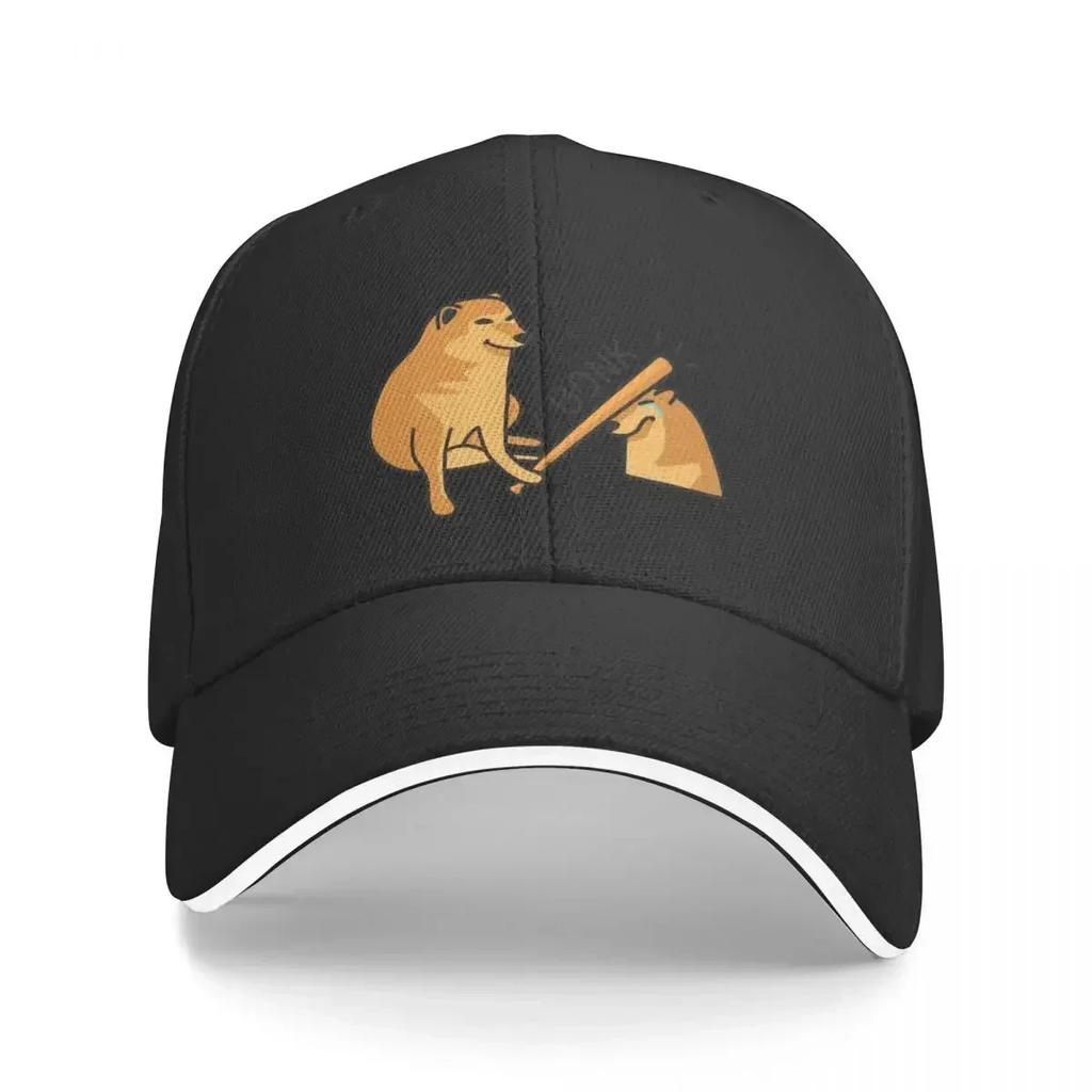 Cheems Bonk Dog Baseball Cap Hip Hop Beach Mountaineering Foam Party Hat Unisexs Womens