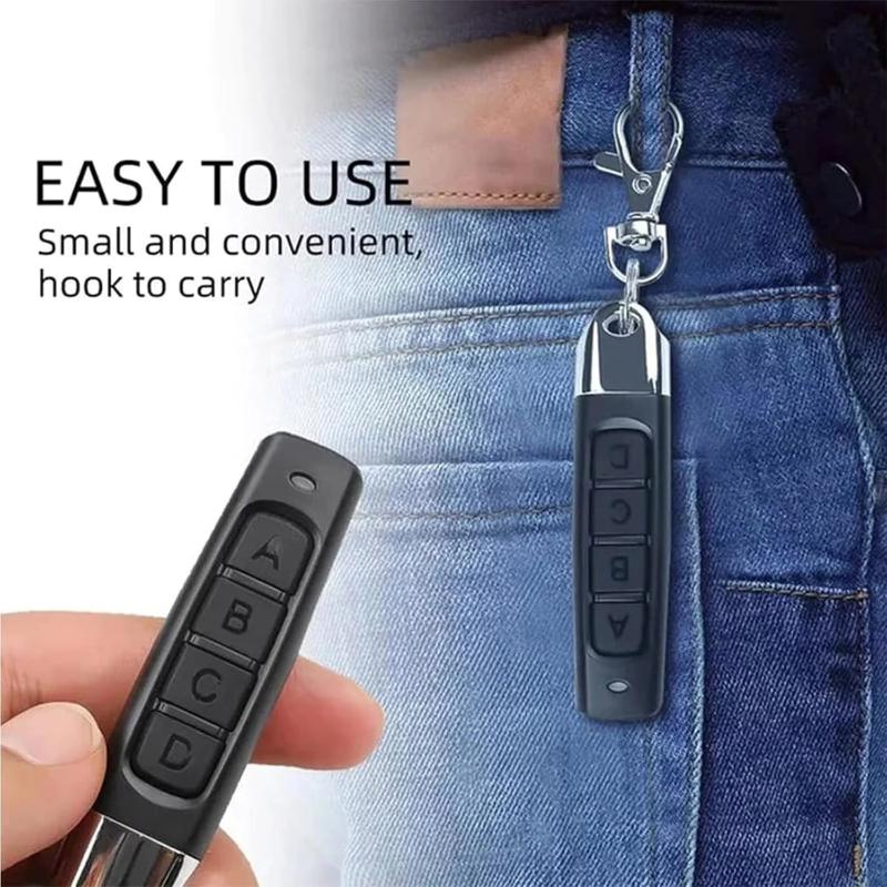2-1PC Remote Control 433MHZ Wireless Copy Controller For Car Key Garage Door Opener Clone Cloning Code Remote Control Duplicator