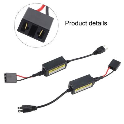 2pcs LED Canbus Ders H7 Led Canbus Error Free Resistor Anti FliFor CKer Led H7 Accessories Internal Spare Parts