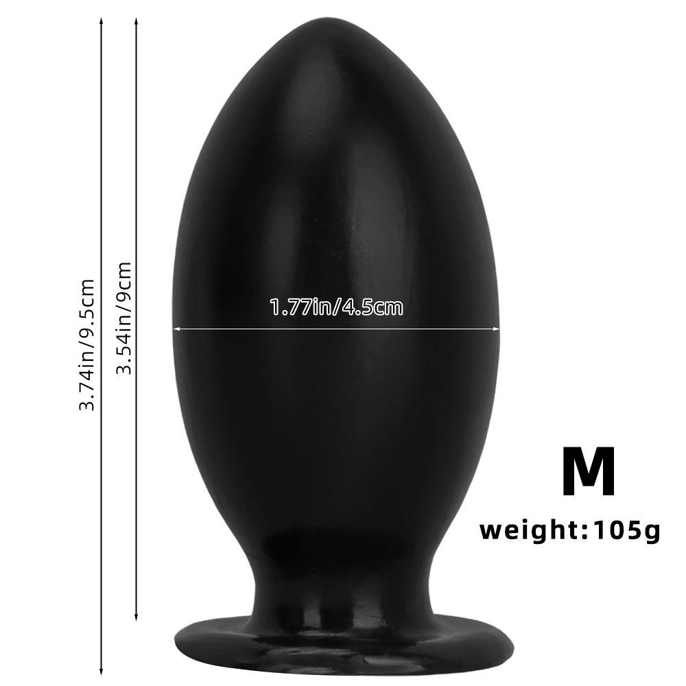 Analplug in Rugby-Stil, verschiedene Größen: Extra Groß, Weich, Hautfreundlicher Dilator für Männer & Frauen