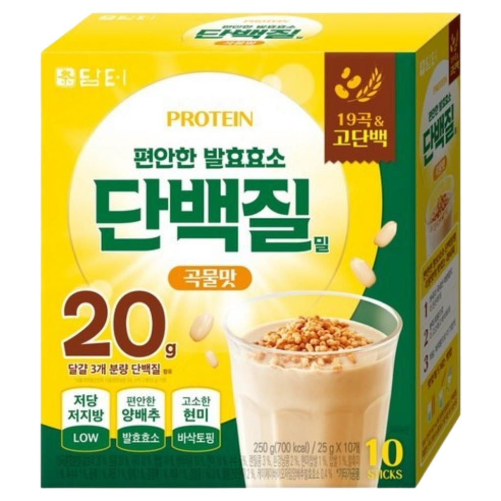 [Damtuh] Comfortable Fermented Enzyme Protein Meal Powder 250g(25gx10P)/Protein Tea Grain flavor