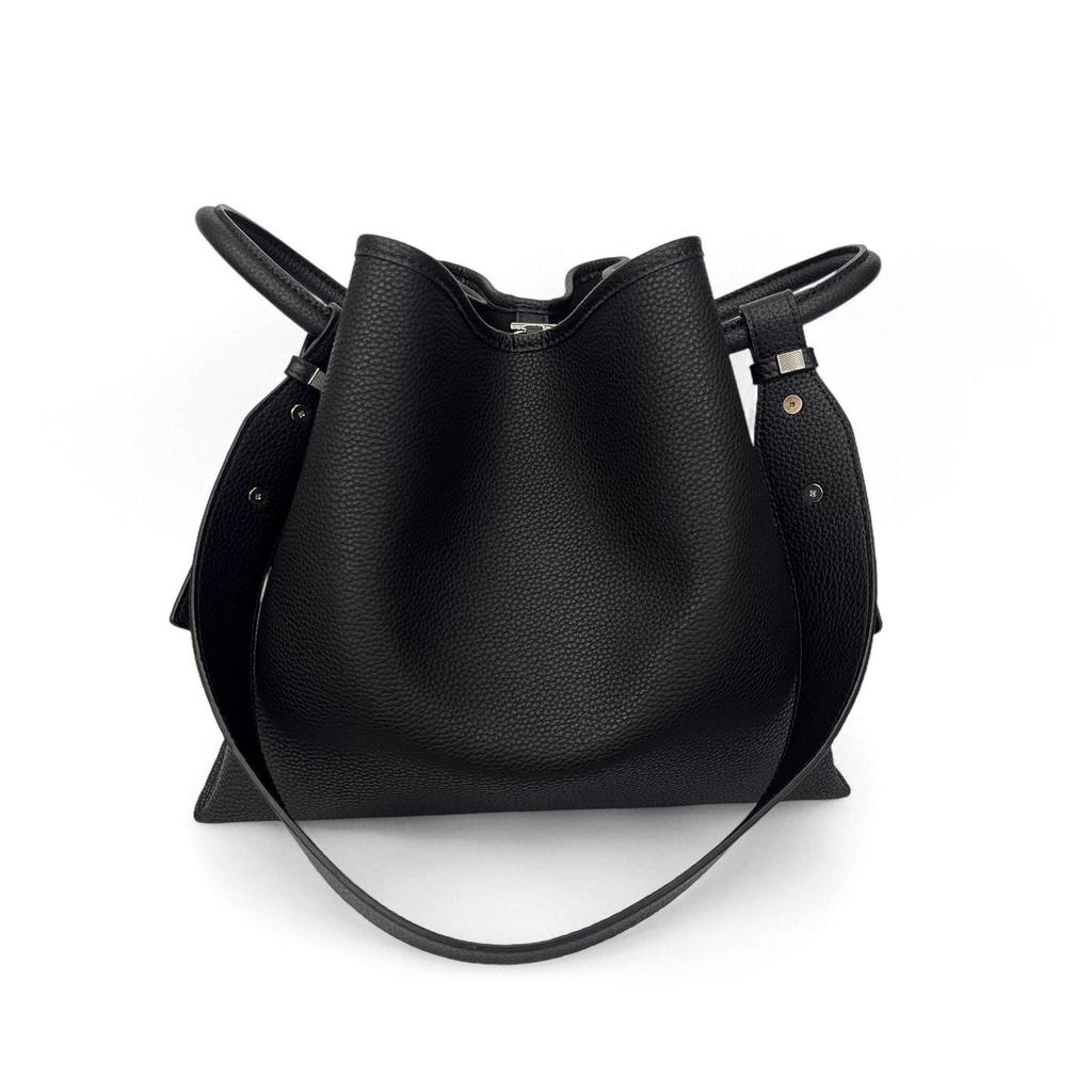 Genuine Leather Large Capacity Versatile Women's Crossbody & Shoulder Tote Bag