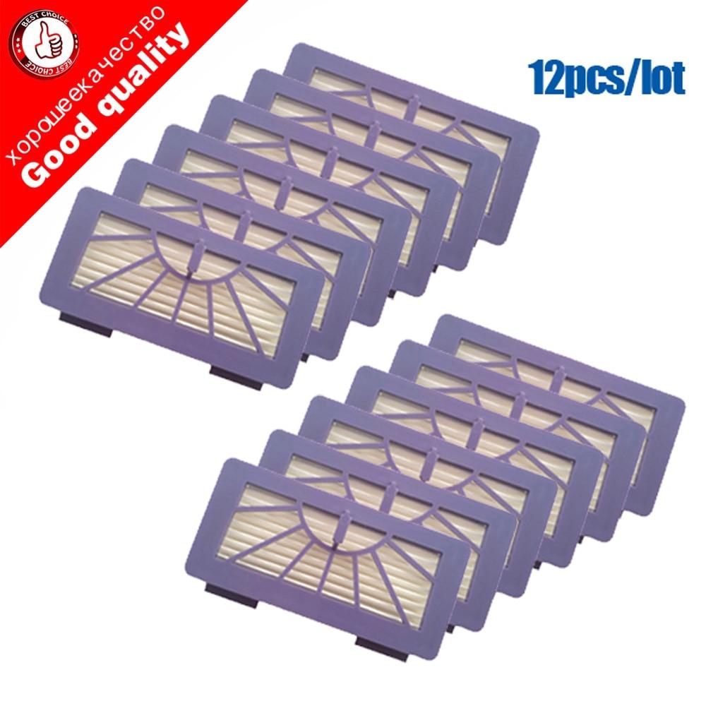 12 Pcs/lot Replacement Neato Filter for XV-21 XV Signature XV Signature Pro XV-11 XV-12 945-0048 XV-15 Pet Allergy Cleaner Parts