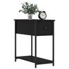 VidaXL Bedside Tables 2 Pcs Black 30x60x60 Cm Engineered Wood 826054