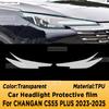 For CHANGAN CS55 PLUS  2024 2025 Panel Navigation Automotive Interior Screen Protective Film TPU Anti-Scratch Sticker