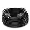 2M 5M 10M US-Stecker AC-Netzstecker Kabel TV PC Laptop Stromversorgungskabel Kupfer-Ladekabel