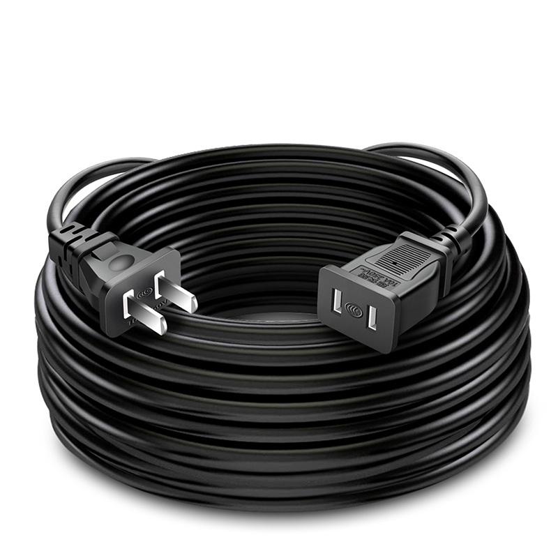 2M 5M 10M US-Stecker AC-Netzstecker Kabel TV PC Laptop Stromversorgungskabel Kupfer-Ladekabel