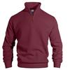 European-American Stand-up Collar Heavyweight Jacquard Half-Zip Long-Sleeve Men's Hoodie for Casual Business In Spring and Autumn.