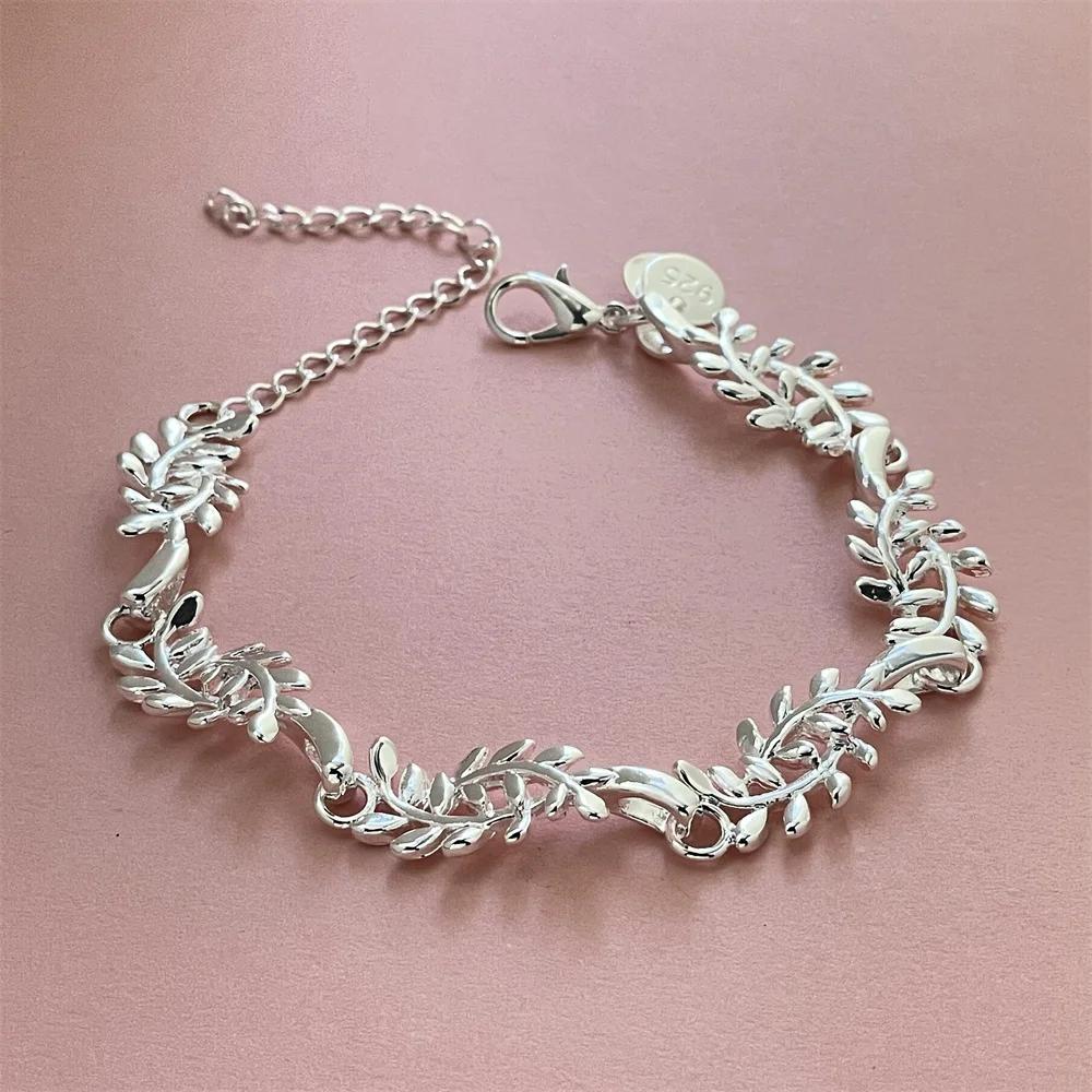 925 Sterling Silver Versatile Daily Branch Bracelet Birthday Party Holiday Anniversary Gift Perfect for Daily Wear