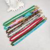 Women's Summer Crystal Rainbow Abacus Bead Necklace