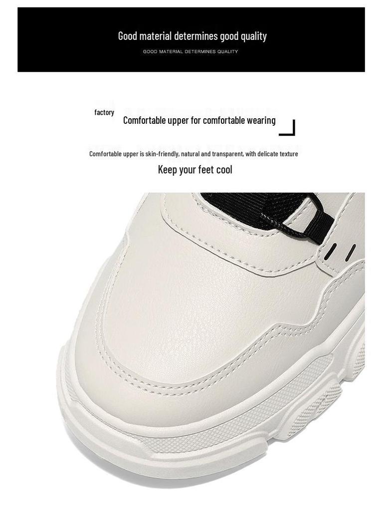 Men's High-Top Martin Work Boots - Trendy Autumn Casual, Thick-Soled, All-Match Labor Protection Boot