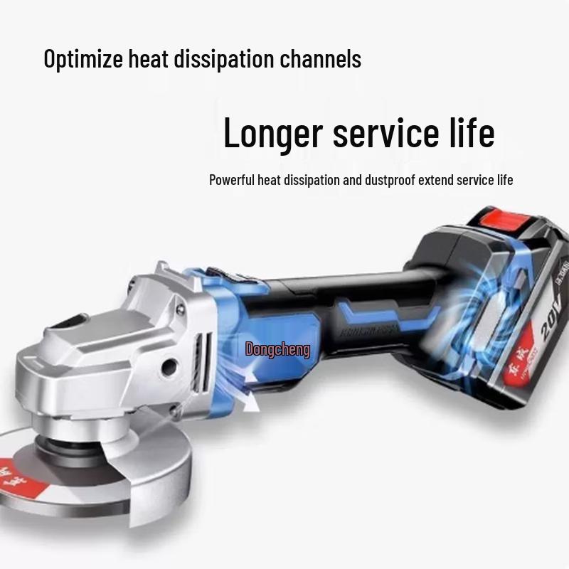 Dongcheng 20V Brushless Cordless Angle Grinder CN plug (adapter included)