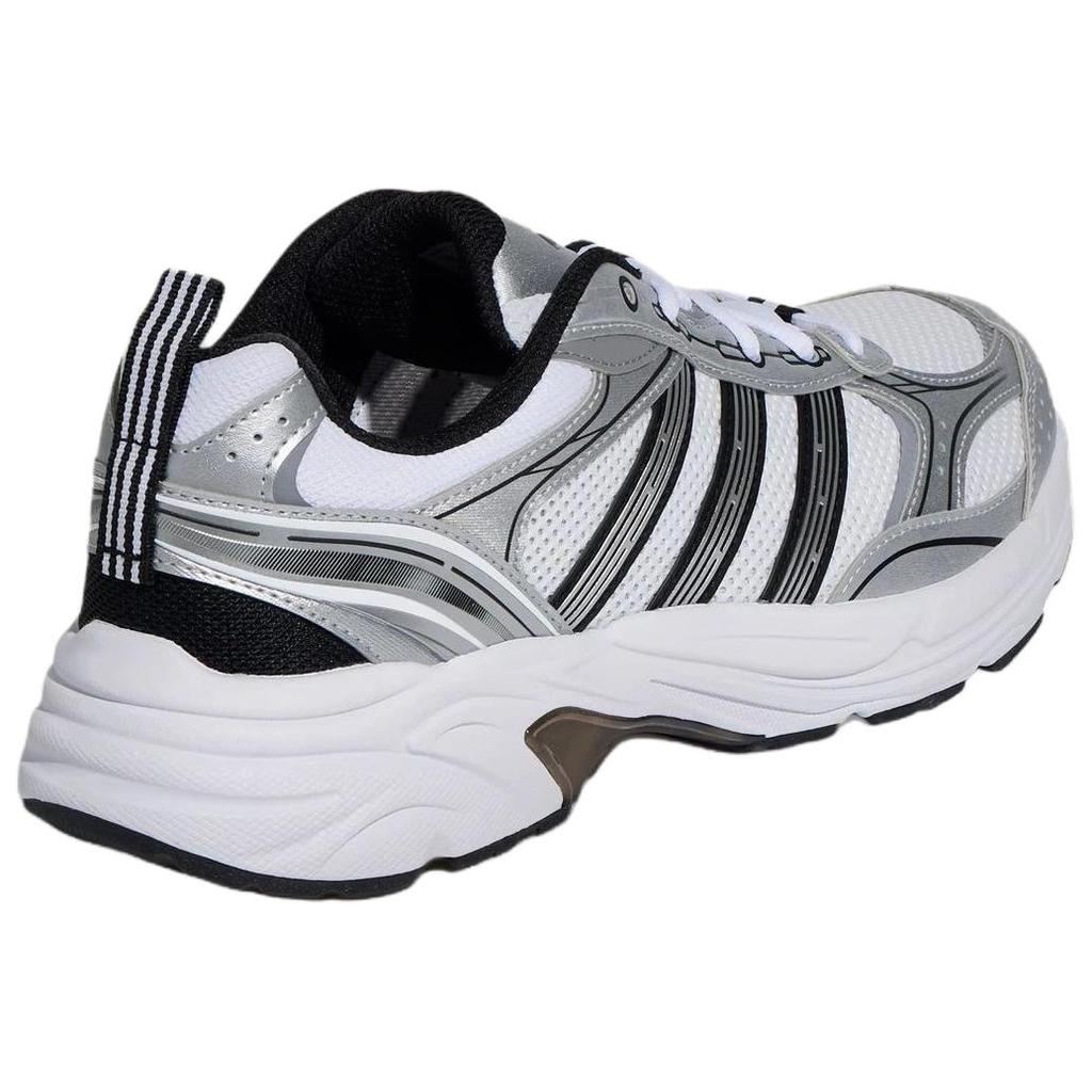 adidas Neon Flux Versatile Comfortable Running Shoes Men Shoes White Silver KI6371