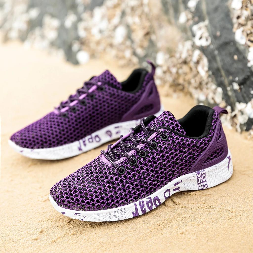 Sportovní obuv pro ženy Prodyšná běžecká obuv - Boty pro trailový běh jsou lehké a vhodné do posilovny a pro jogging