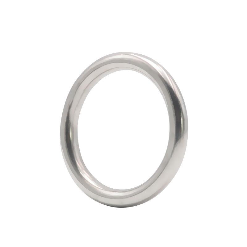 Stainless Steel Primary Color Metal Ring Penis Essence Fixing Sexy Couple Passion Sex Tool Love Aid Adult Toy 8M Thick Type