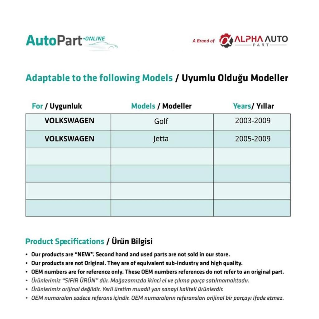 Rear Window Repair Kit for Volkswagen Golf 5,Jetta-SET