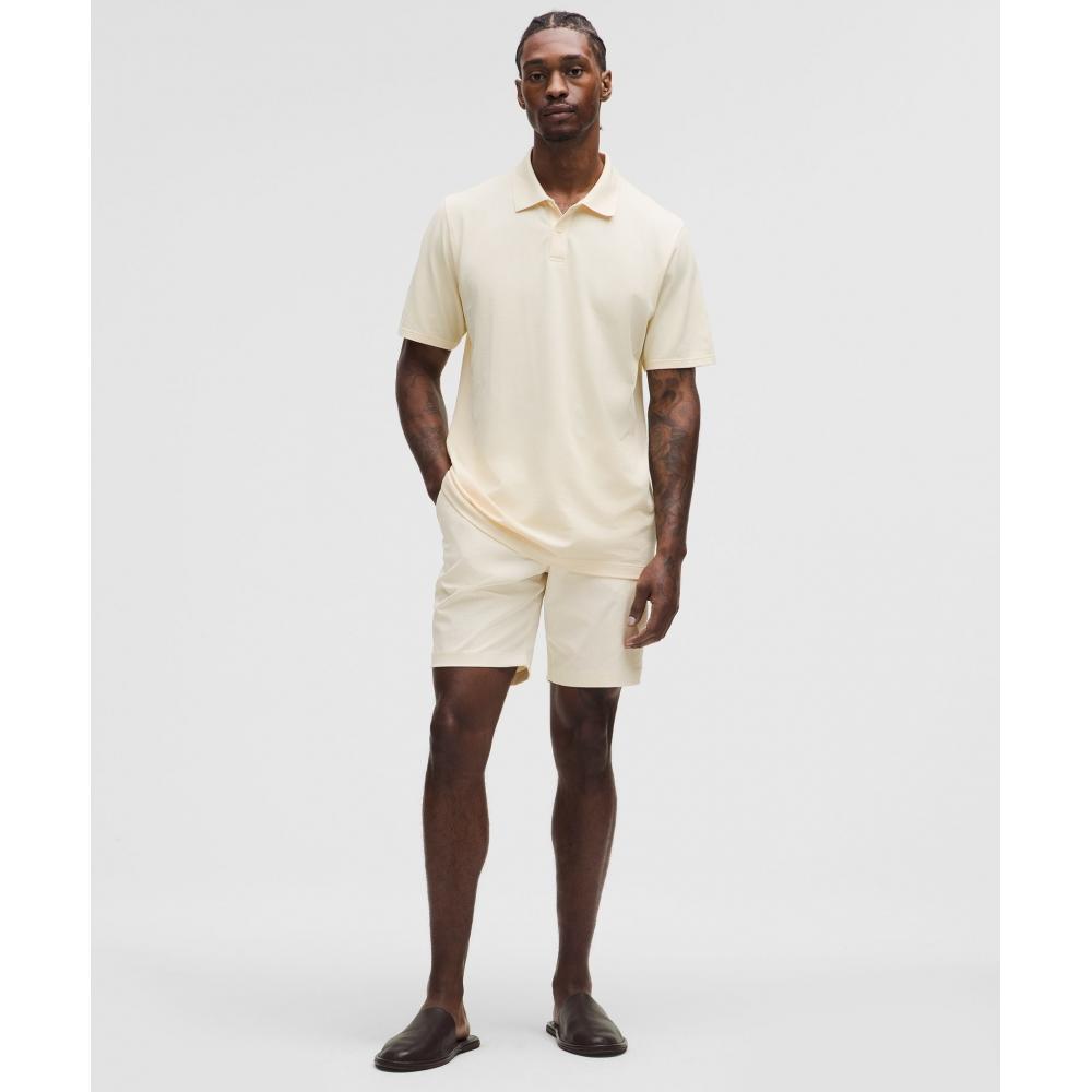 Lululemon Abc Classic Fit Short 9   Wovenair Light Ivory