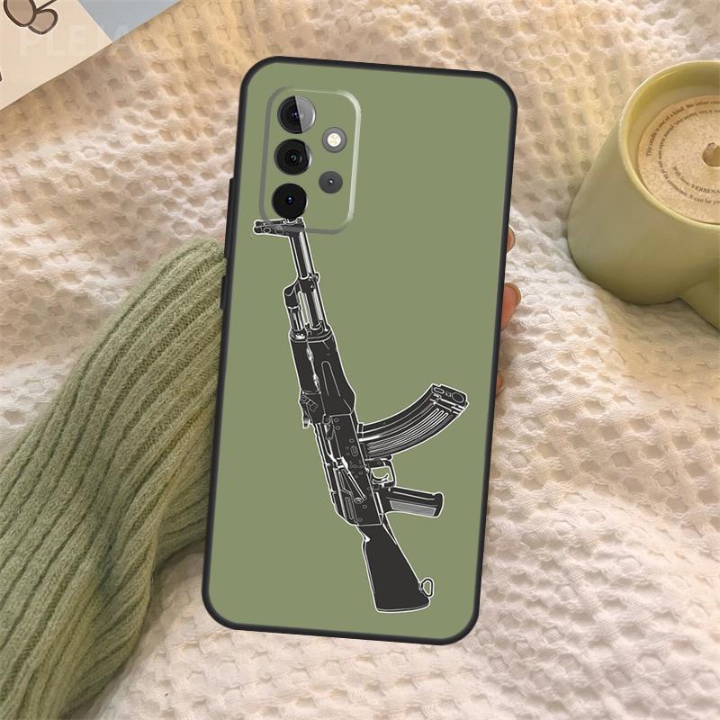 The Military Weapon For Samsung Galaxy A52 A52S A32 A12 A22 A72 A21S A50 A70 A71 A51 A33 A73 A53 Cover Case