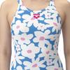Swimsuit Fitness Separates Insertable Blue x Black SS [Arena] (Mid-Leg, Pads) Women's (BLBK)
