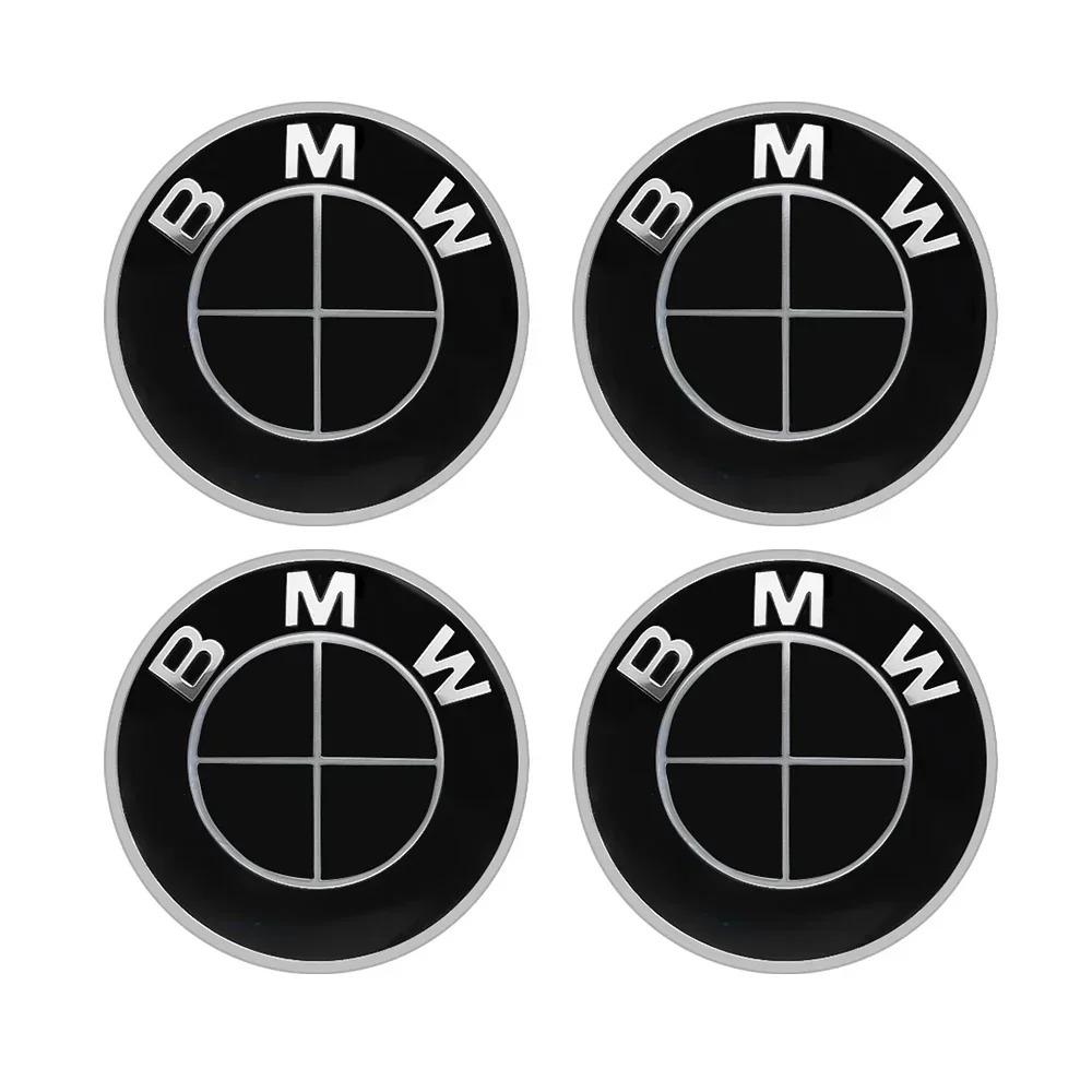 KK 56/60/65/70mm Car Badge Wheel Center Cover Stickers Hub Caps Decal BMW M Z4 M3 M5 M6 X3 E46 E90 E39 F10 F20 F30 G20 E60 X6 CUM1