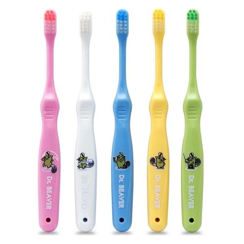 Dr. Beaver Dreamy Toothbrush for Elementary School Students (5-Piece Set x 2)