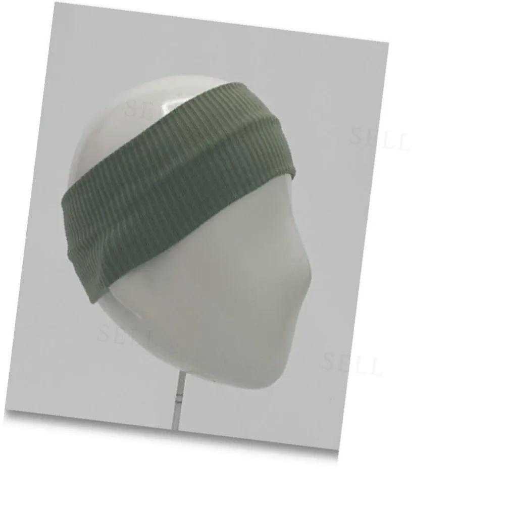 Plain ribbed bandana headband, khaki face mask headband, women s headband, hair band