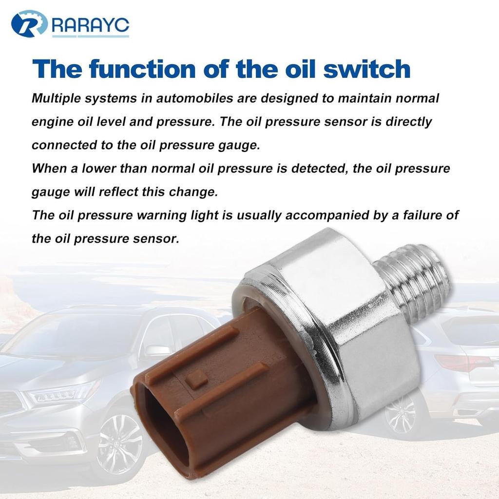 37240-R70-A04 Oil Pressure Sensor Switch with Sealed O-Ring 91319-PAA-A01 Compatible with Honda Accord Crosstour Odyssey Pilot Passport Ridgeline