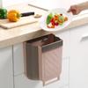 Wall-Mounted Hanging Kitchen Trash Can for Waste Sorting
