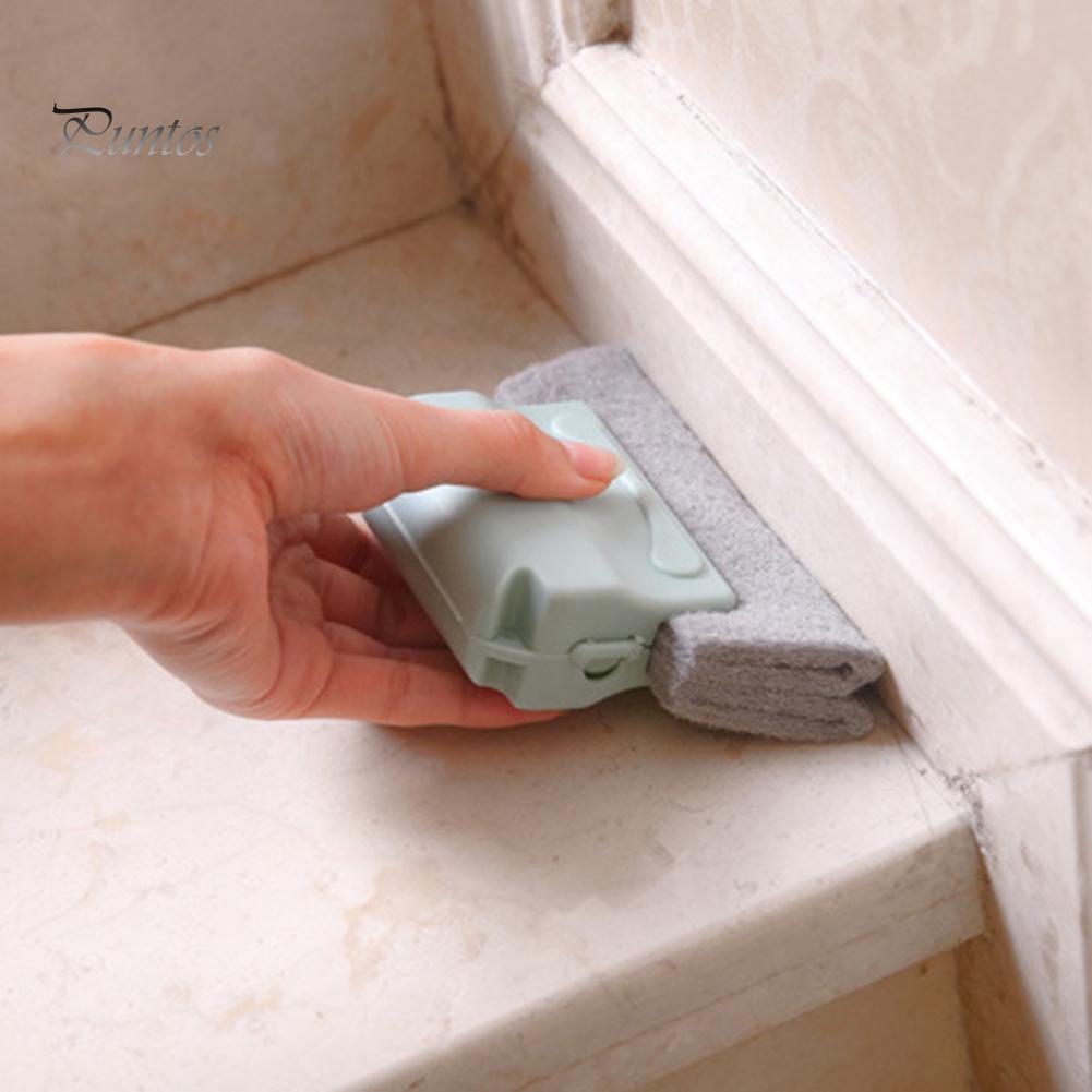 Cleaning Cloth Window Grooves Gaps Slot Brush Kitchen Cleaner Dust Remover Tool