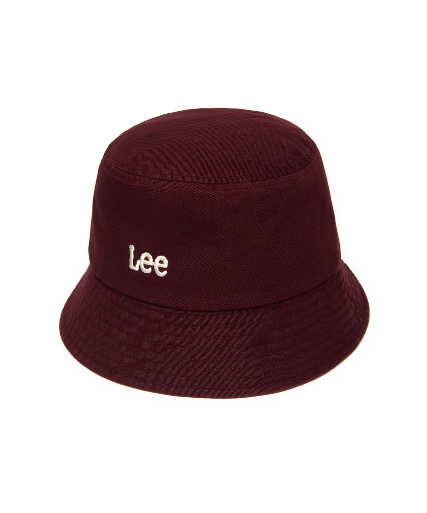 LEE Twitch Logo Bucket Hat Burgundy