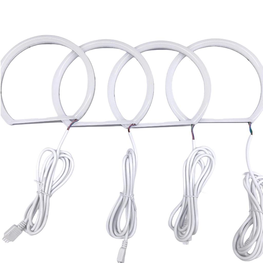 Colorful RGB Remote Control Angel Eyes (131mm, 146mm) for E36, E39, E46