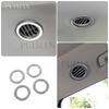 For Ford Edge 2015 2016 2017 ABS Plastic chrome Car Styling Interior Accessories Car Roof Air Vent outlet panel Frame Cover Trim