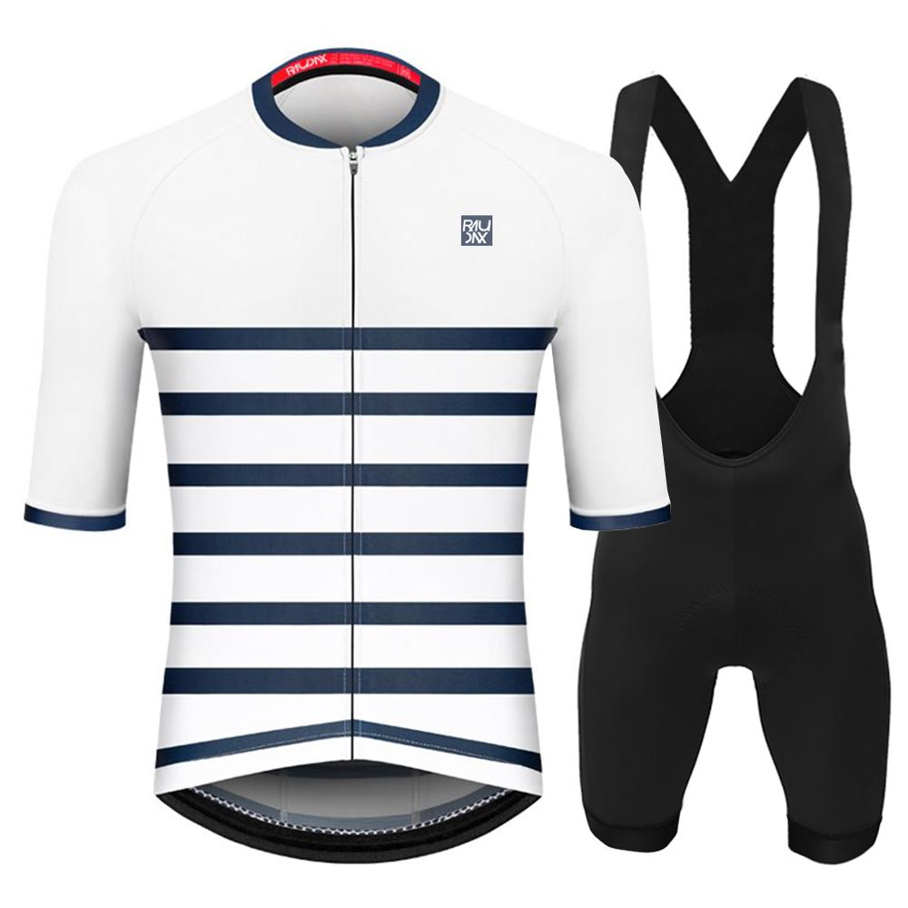 2025 Raudax Men Summer Cycling Clothing Sets Breathable Mountain Bike Cycling Clothes Ropa Ciclismo Verano Triathlon Suits