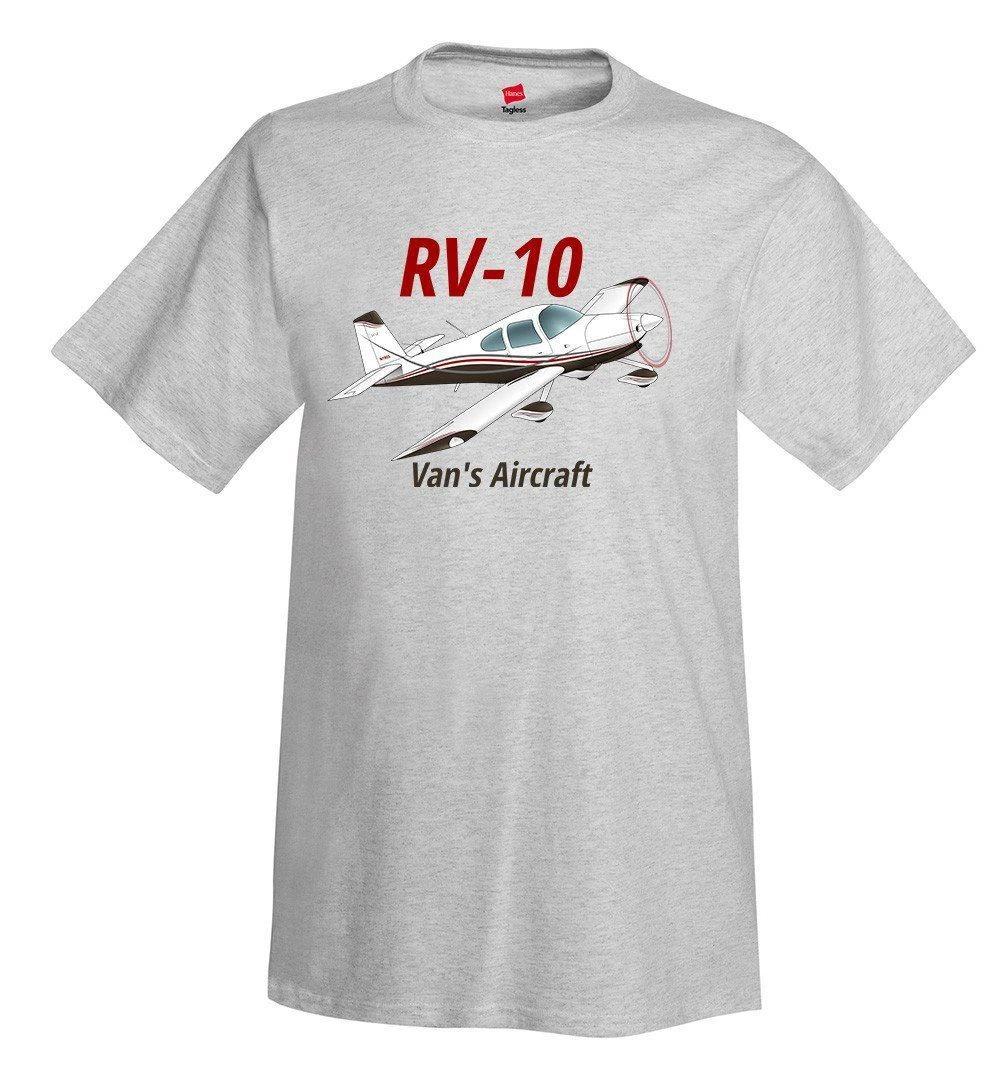 Van s Aircraft RV-10 Airplane T-Shirt - Personalized with Your N# S